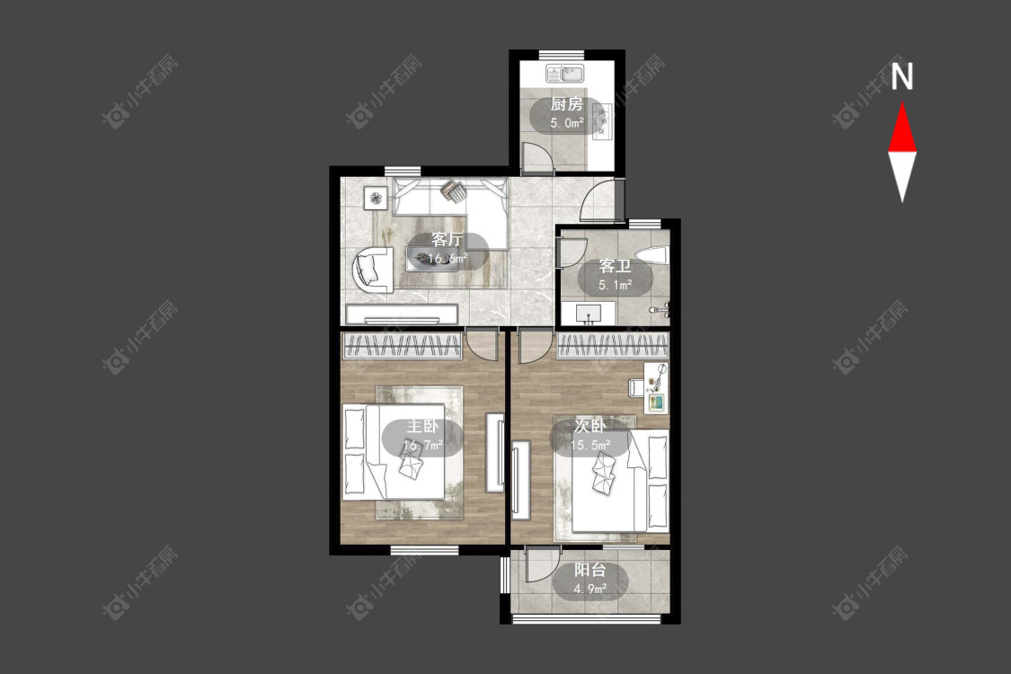 武柴新村房源户型图 常州武柴新村在售二手房源户型图_小牛看房