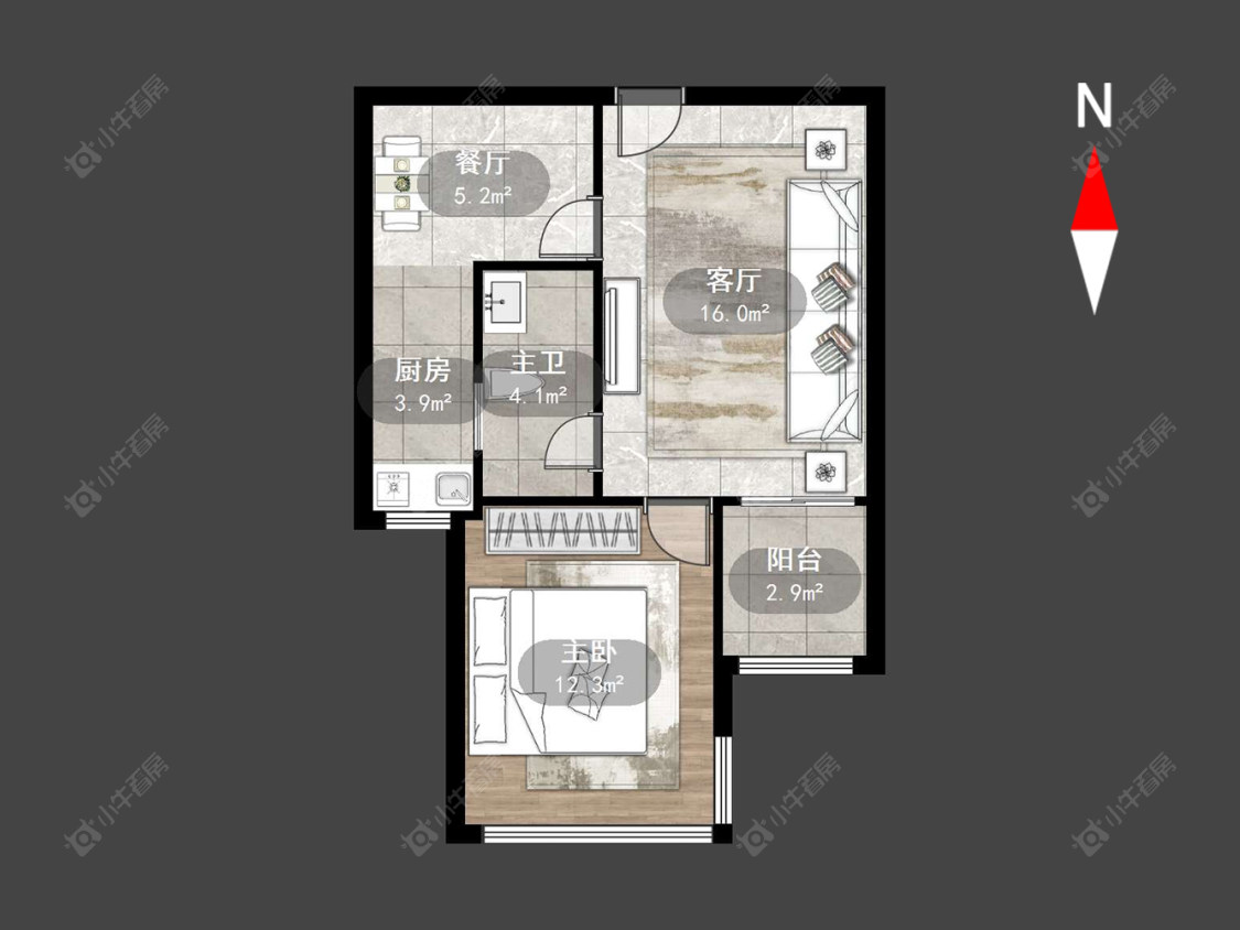 滨江明珠城东区房源户型图 常州滨江明珠城东区在售二手房源户型图_小牛看房