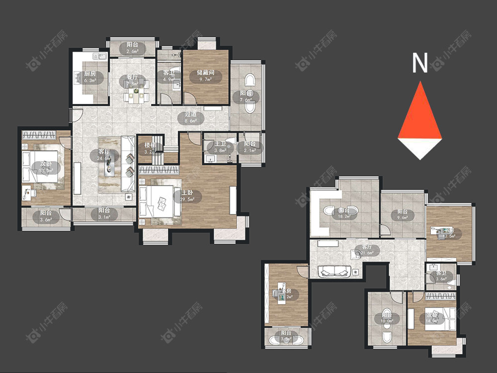 星河名居房源户型图 常州星河名居在售二手房源户型图_小牛看房