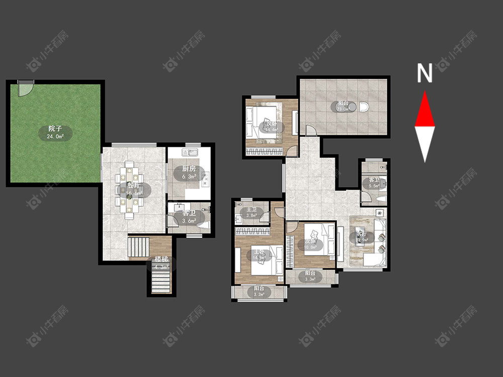 常州习园在售二手房源户型图_小牛看房