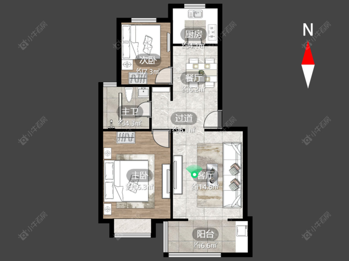 常州顺园六村在售二手房源_小牛看房