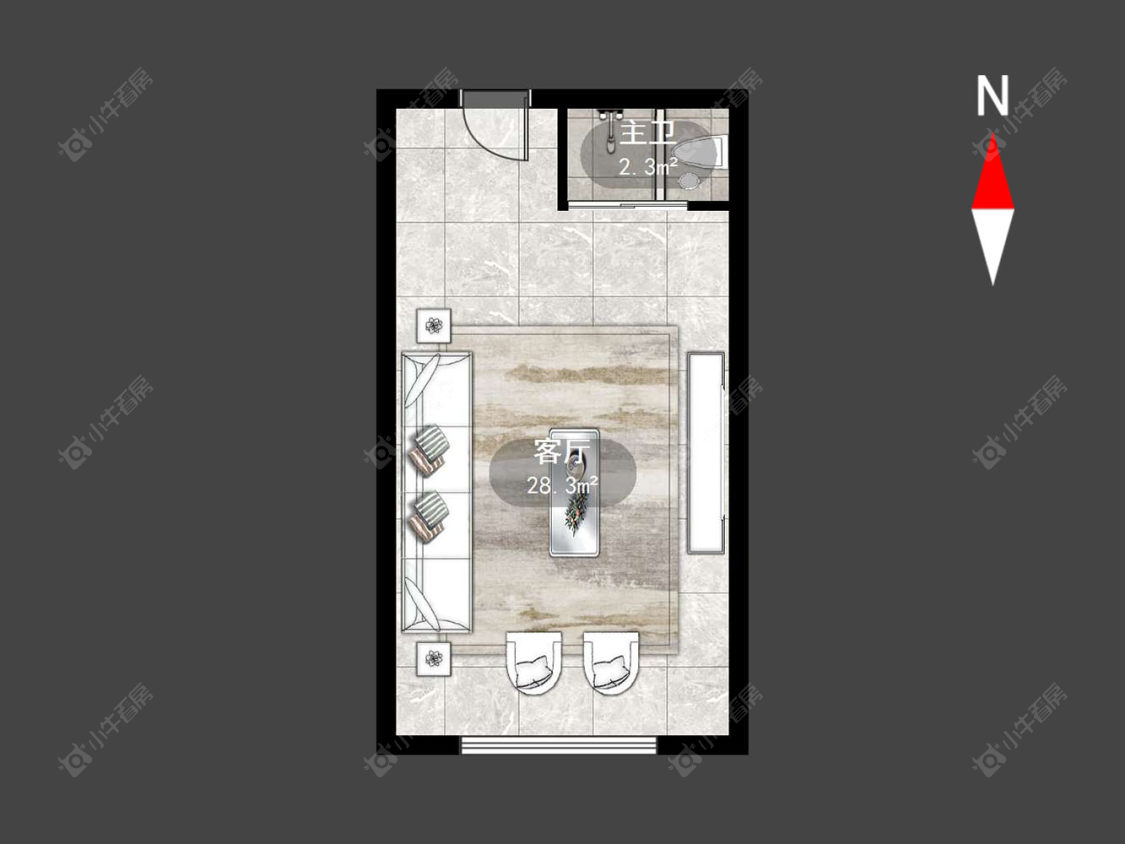 百兴华府一期房源户型图 常州百兴华府一期在售二手房源户型图_小牛看房
