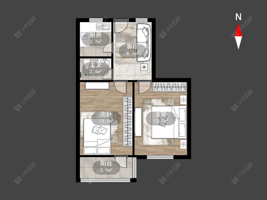 清潭新村房源户型图 常州清潭新村在售二手房源户型图_小牛看房