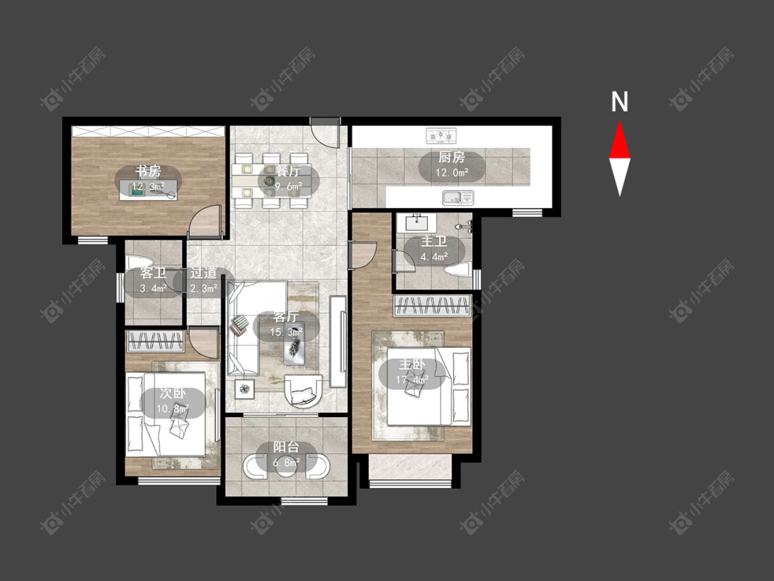 常州雅居乐星河湾在售二手房源户型图_小牛看房