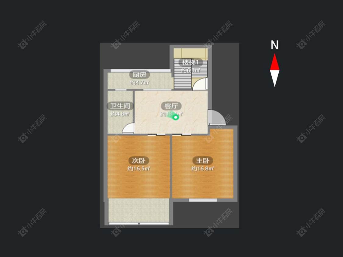 常州冶金新村在售二手房源户型图_小牛看房