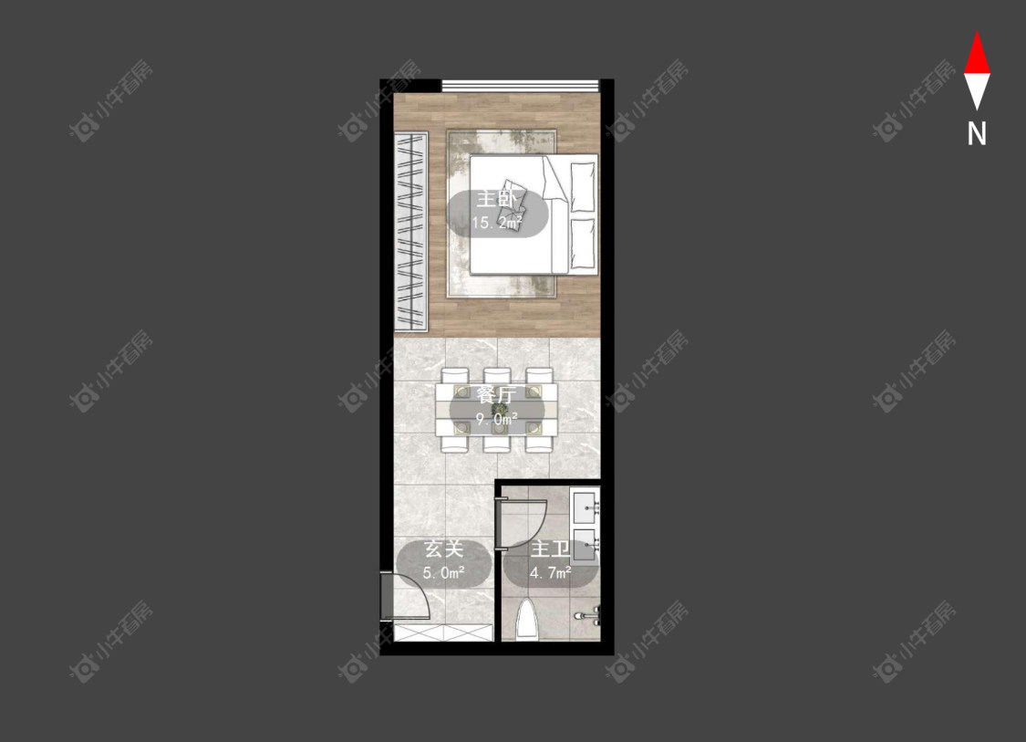 安邸·N3房源户型图 常州安邸·N3在售二手房源户型图_小牛看房