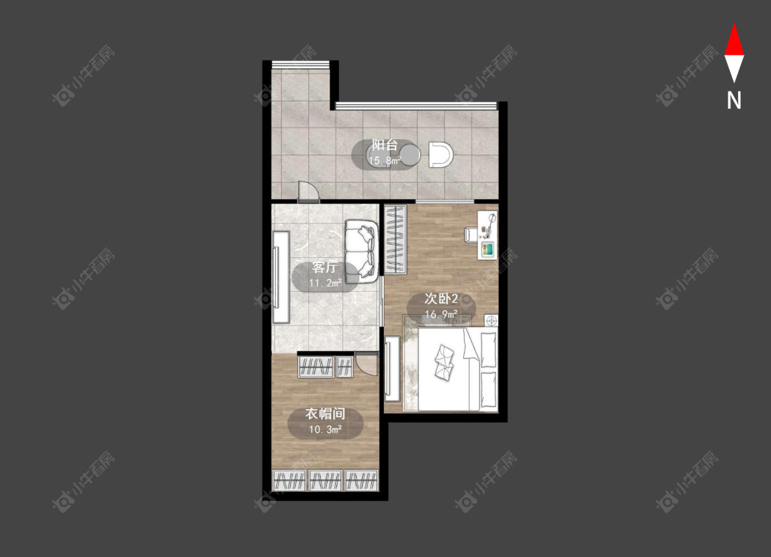 常州浦南新村在售二手房源户型图_小牛看房