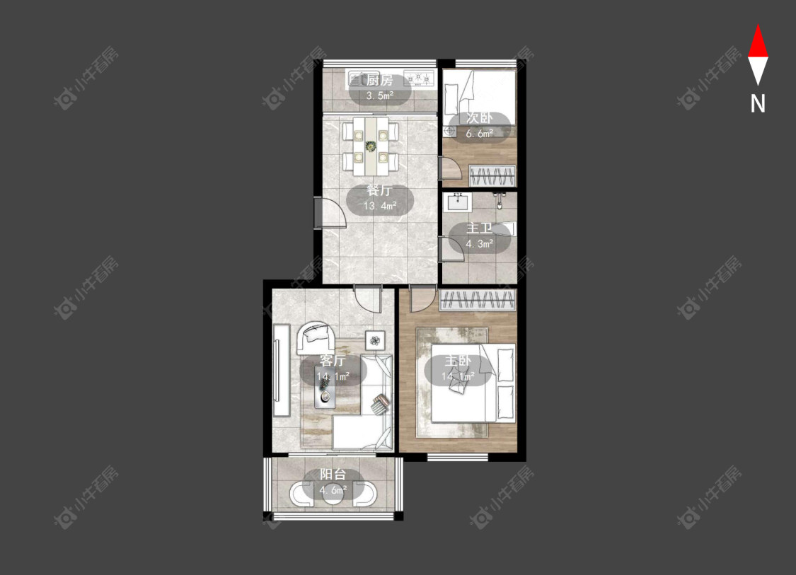 东印宿舍房源户型图 常州东印宿舍在售二手房源户型图_小牛看房