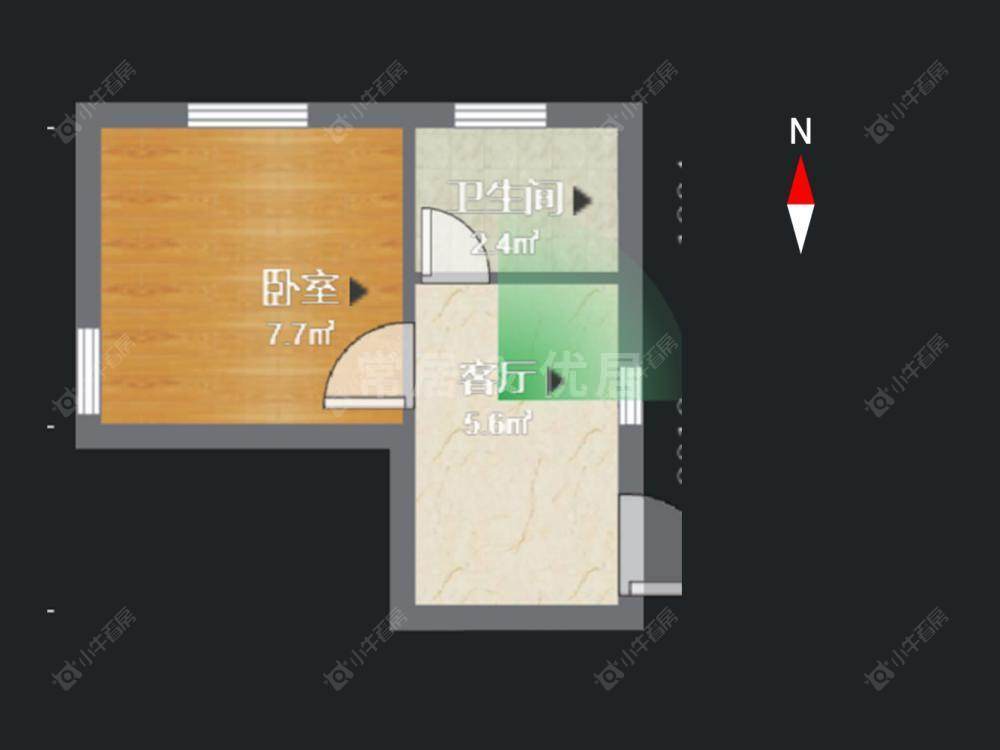 常州香江康桥在租房源户型图_小牛看房