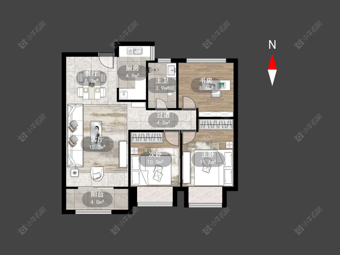 常州龙湖景粼天著在售二手房_小牛看房