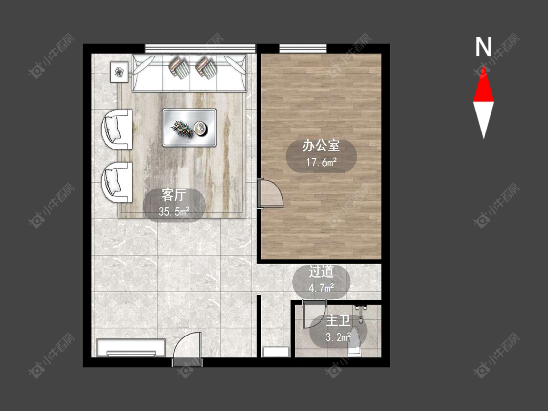 常州府琛大厦在售二手房源户型图_小牛看房