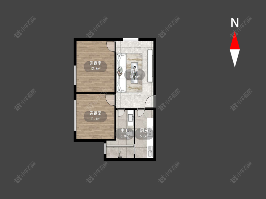 常州友邦商务大厦在售二手房源户型图_小牛看房