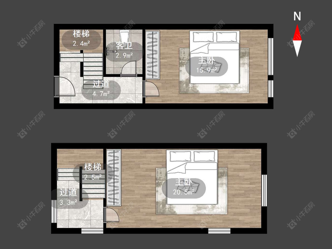 常州沟浜头在售二手房源户型图_小牛看房