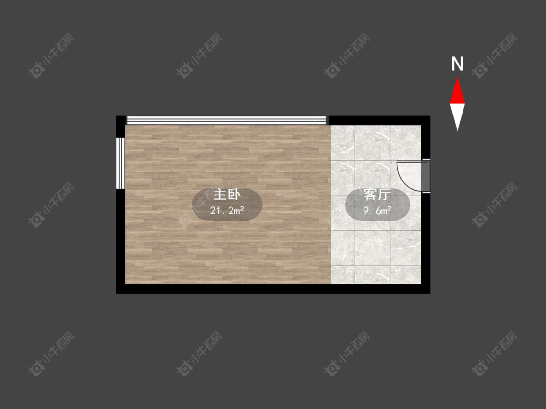 常州天安城市广场在售二手房源户型图_小牛看房
