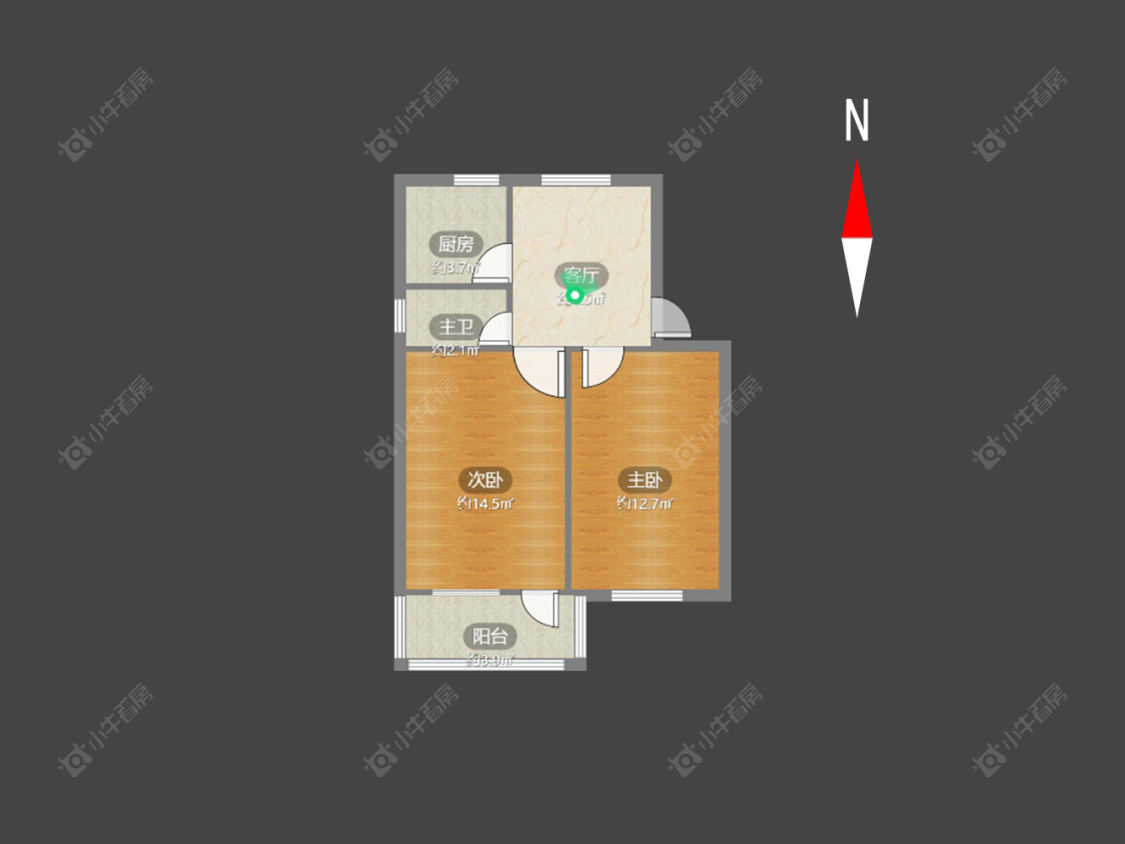 常州东印宿舍在售二手房房源户型图_小牛看房