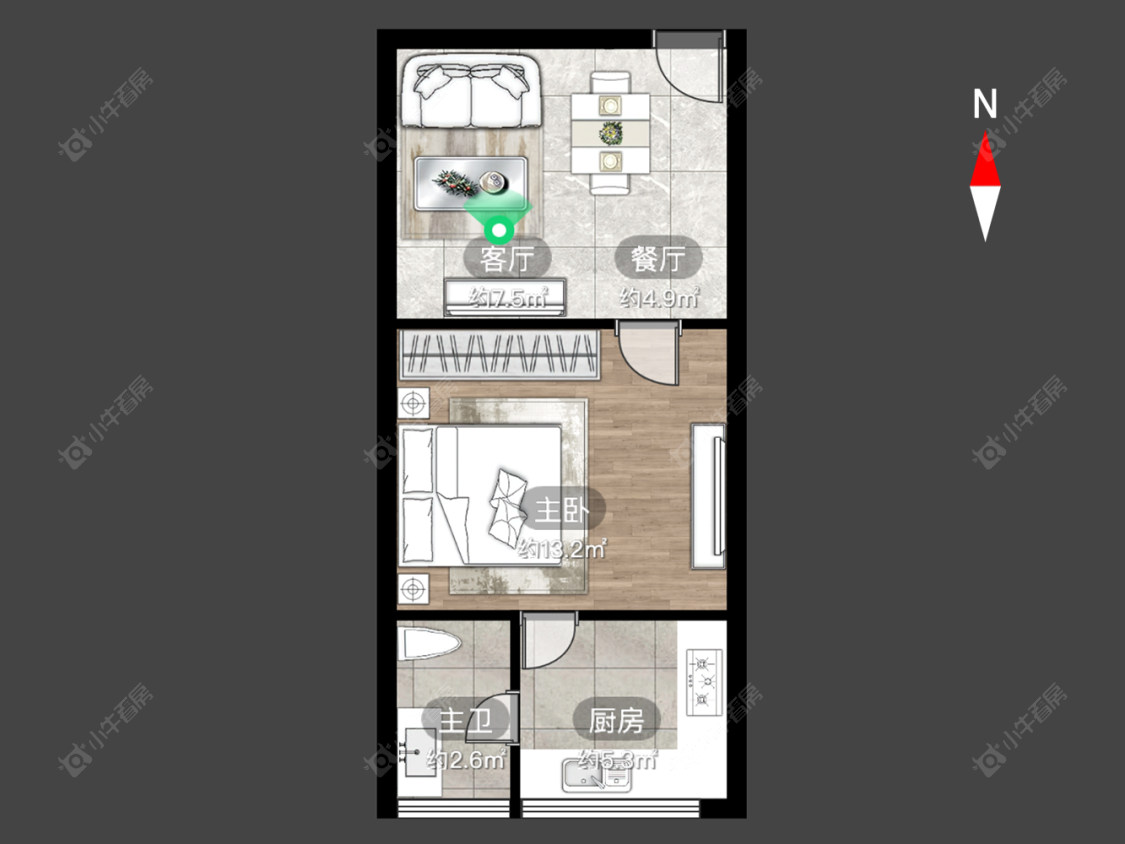保纳商业广场房源户型图 常州保纳商业广场在售二手房源户型图_小牛看房