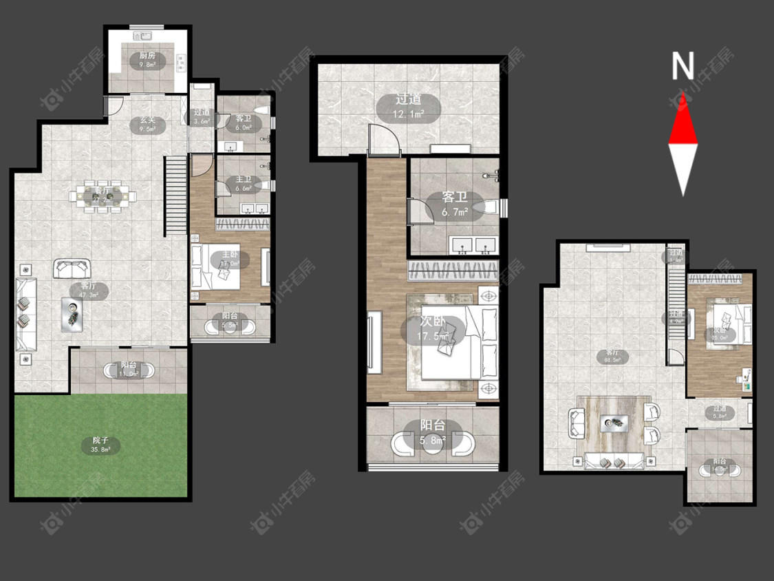星悦花都房源室内图 常州星悦花都在售二手房源室内图_小牛看房