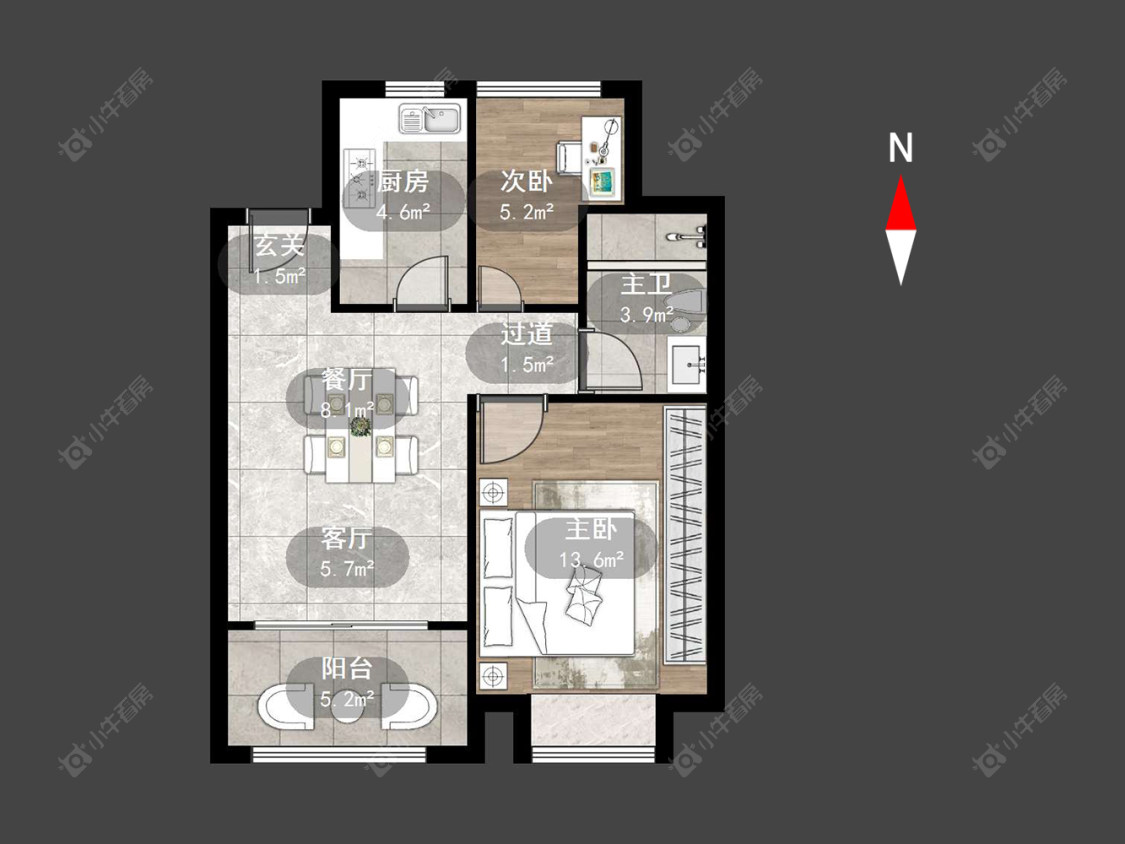 常州绿都万和城七区在售二手房源户型图_小牛看房