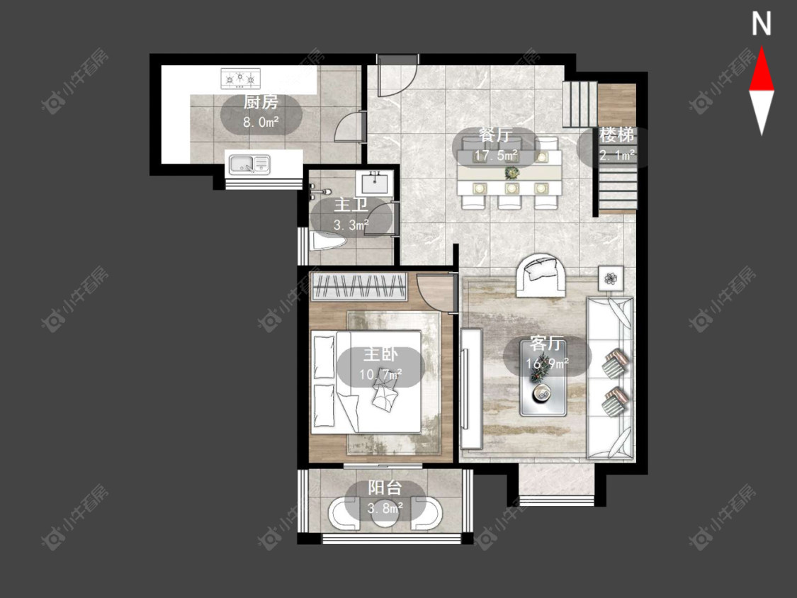 河景花园房源户型图 常州河景花园在售二手房源户型图_小牛看房