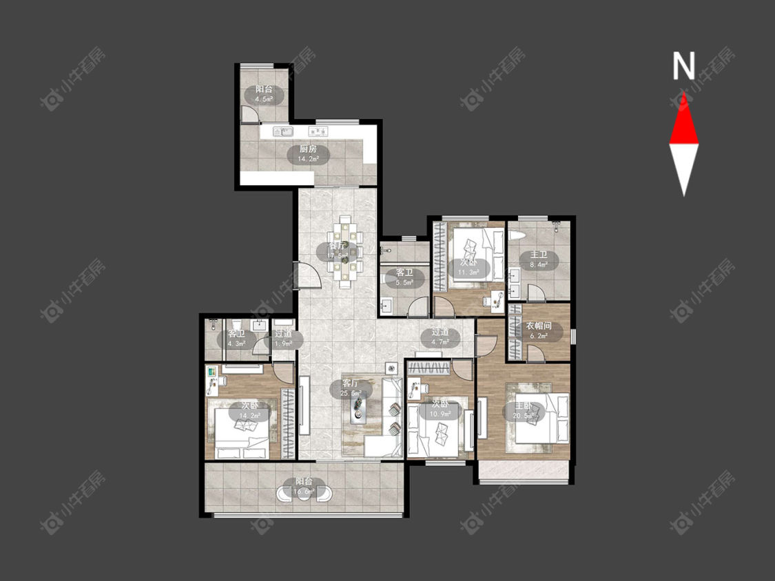 常州龙湖香醍漫步北区在售二手房源_小牛看房