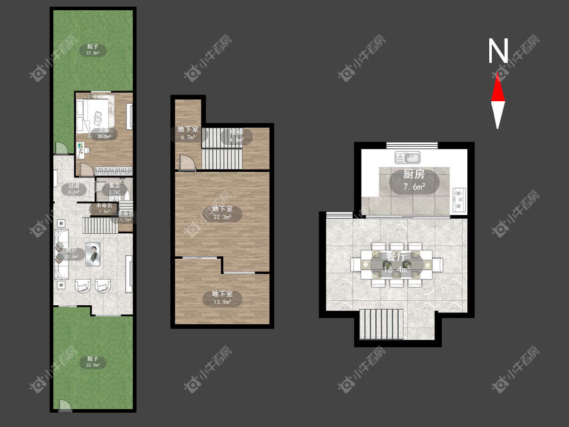 常州银河湾明苑别墅区在售二手房源户型图_小牛看房