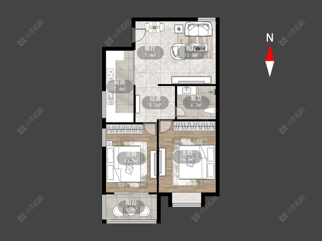 常州爱特大厦在售二手房源户型图_小牛看房