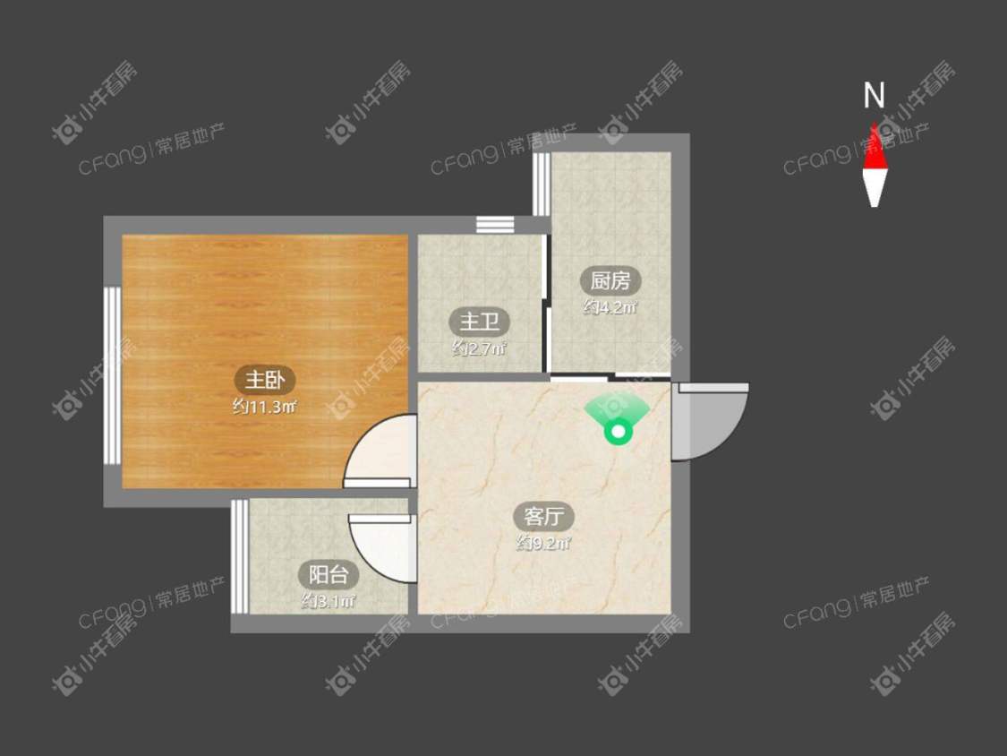 常州和平国际租房_和平国际1室1厅房源出租