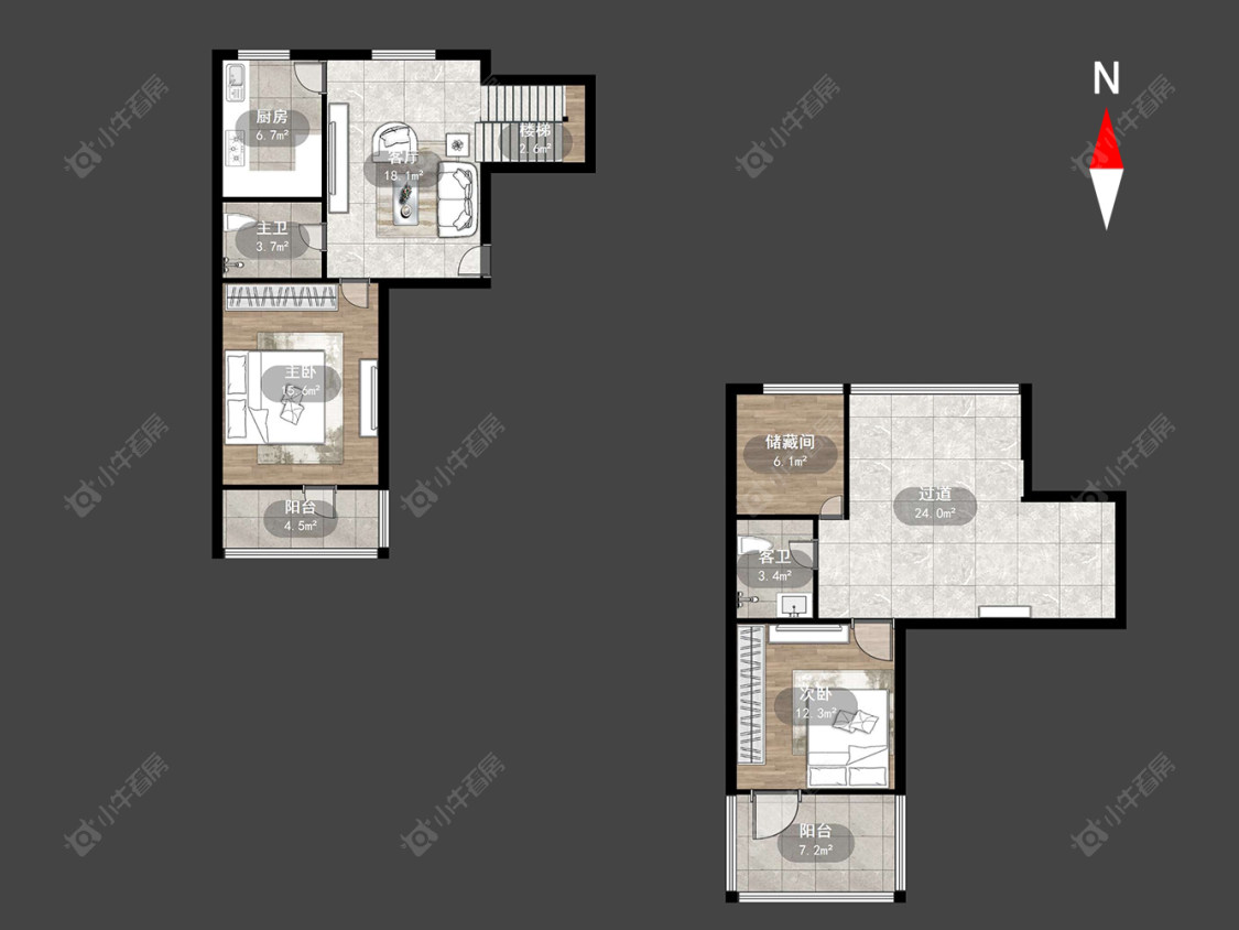 常州清潭新村在售二手房源户型图_小牛看房