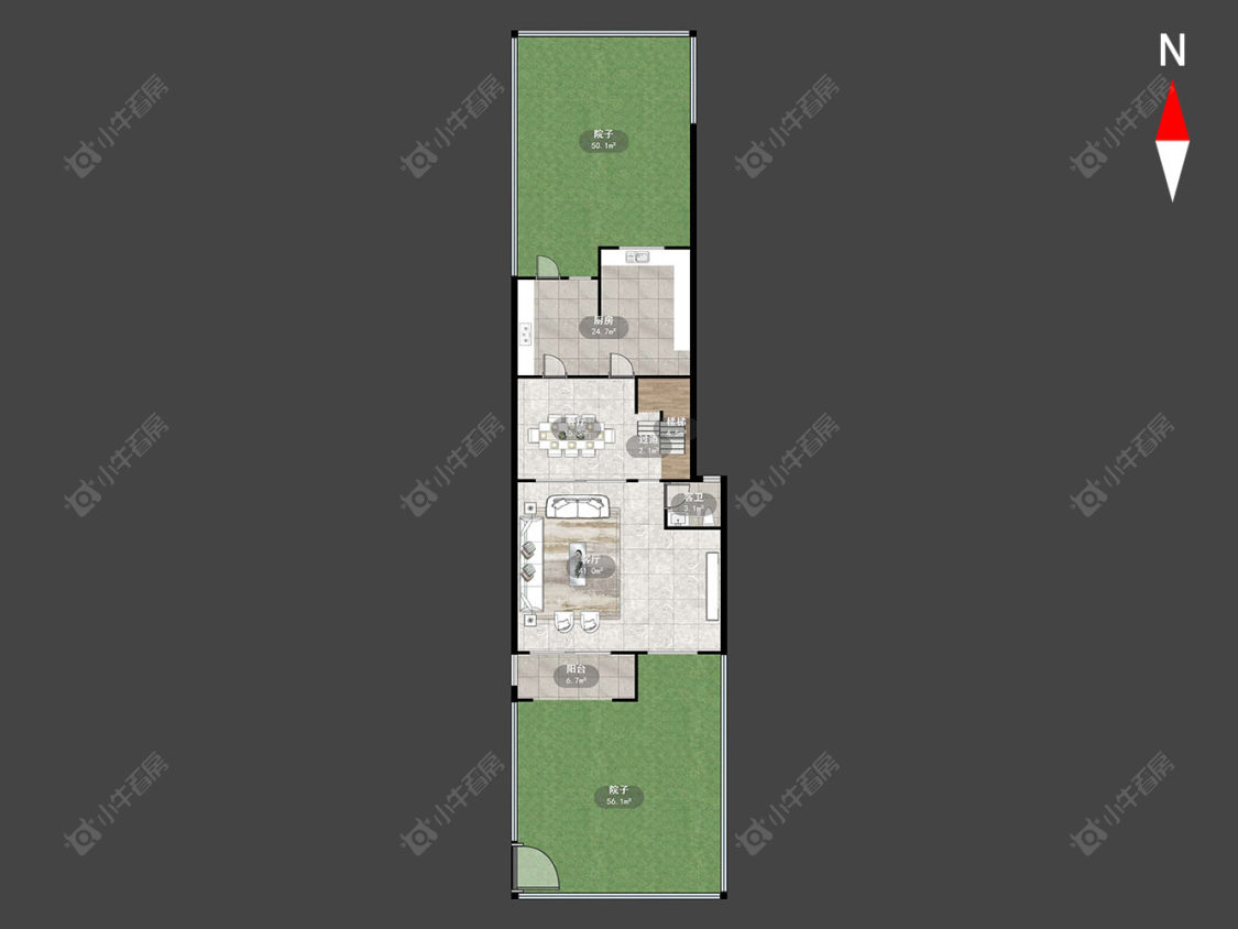 常州路劲城三期在售二手房源户型图_小牛看房