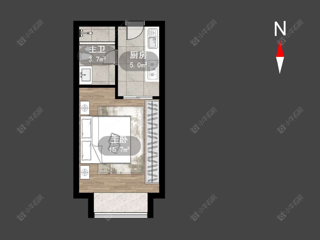 常州高成天鹅湖（公寓）在售二手房源户型图_小牛看房