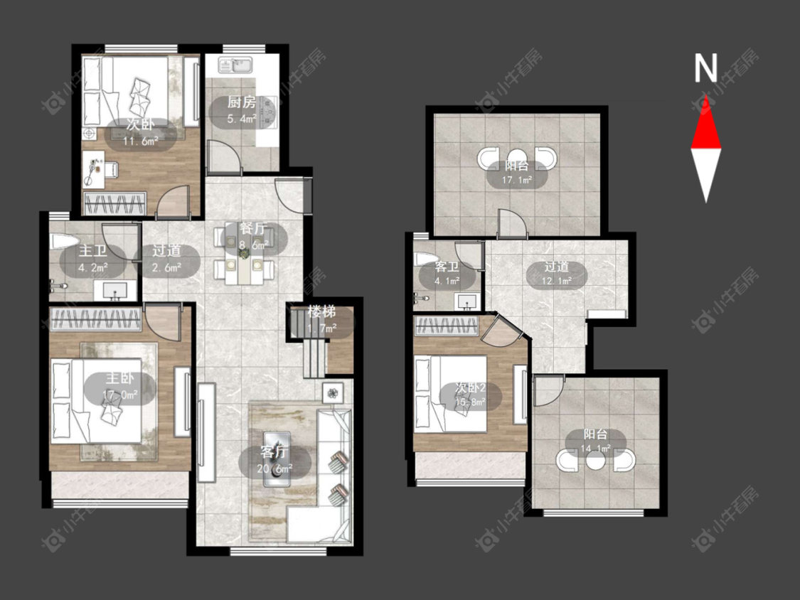 常州怡枫苑在售二手房源户型图_小牛看房