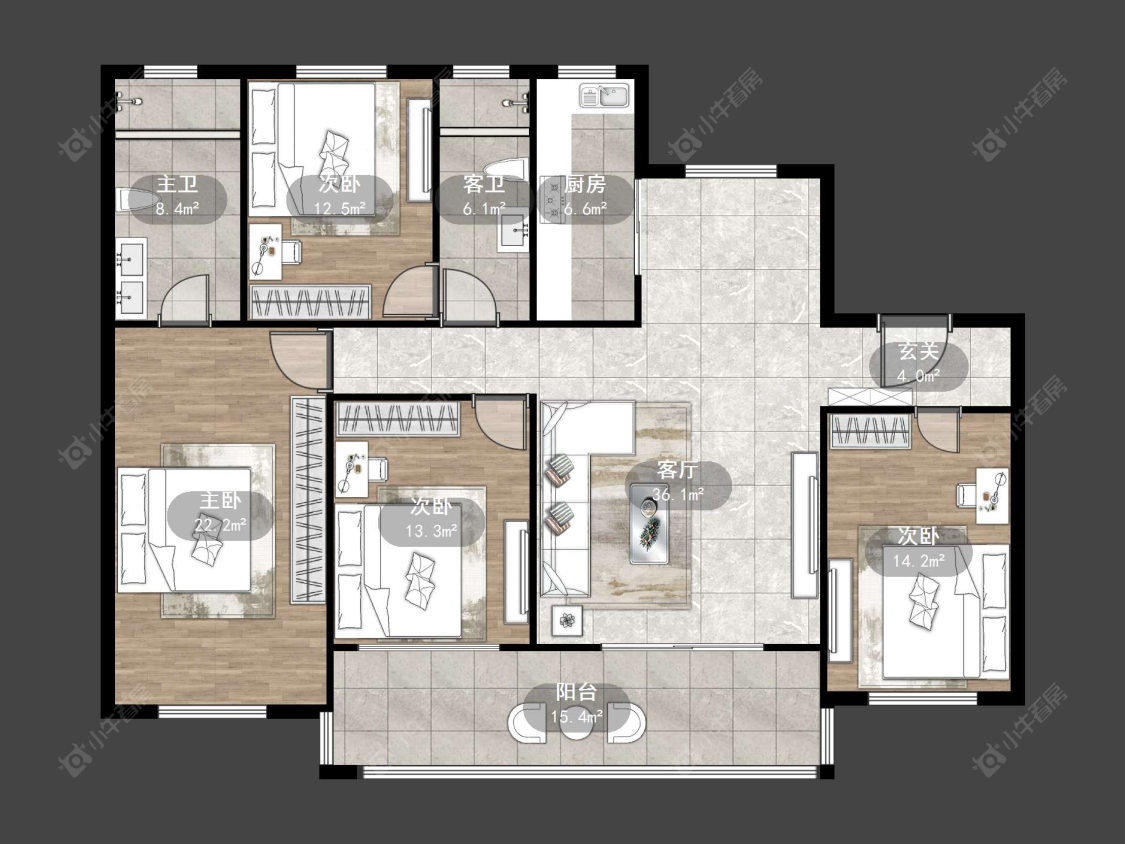 天瑞宸房源户型图 丹阳天瑞宸在售二手房源户型图_小牛看房