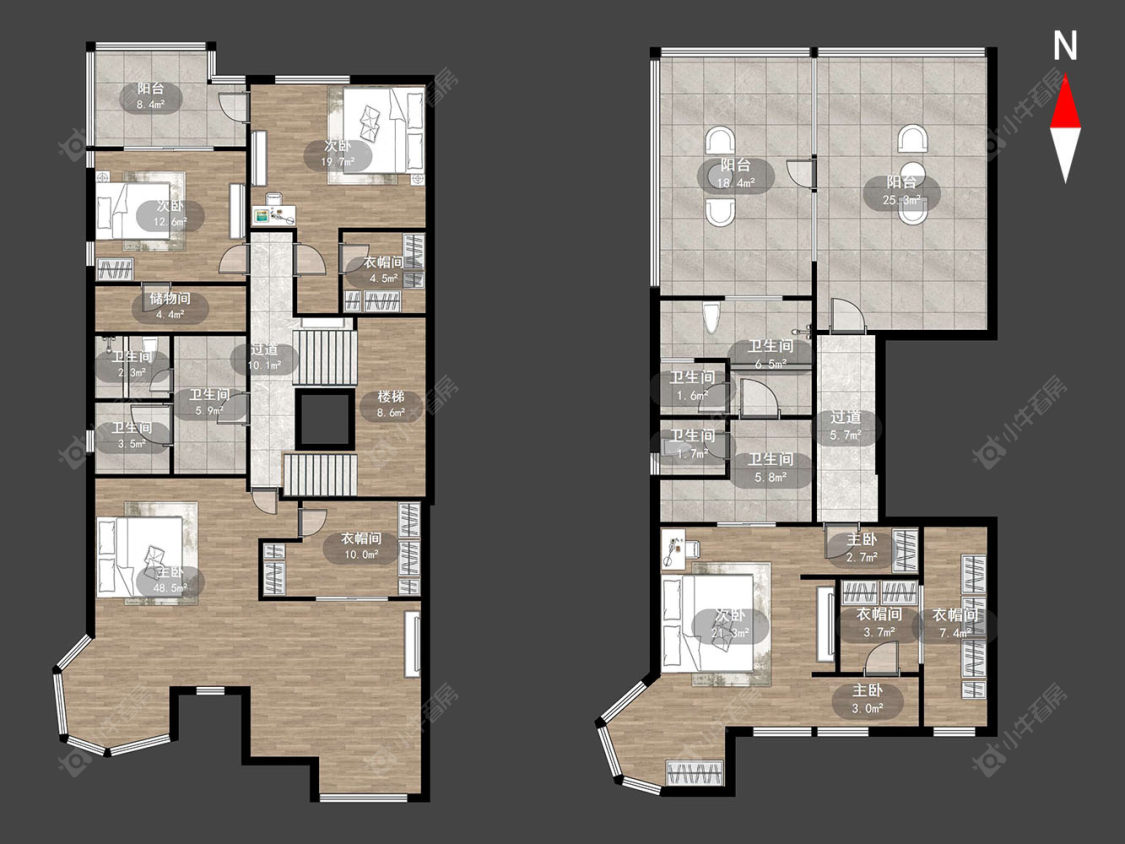 常州青枫公馆在售二手房源户型图_小牛看房