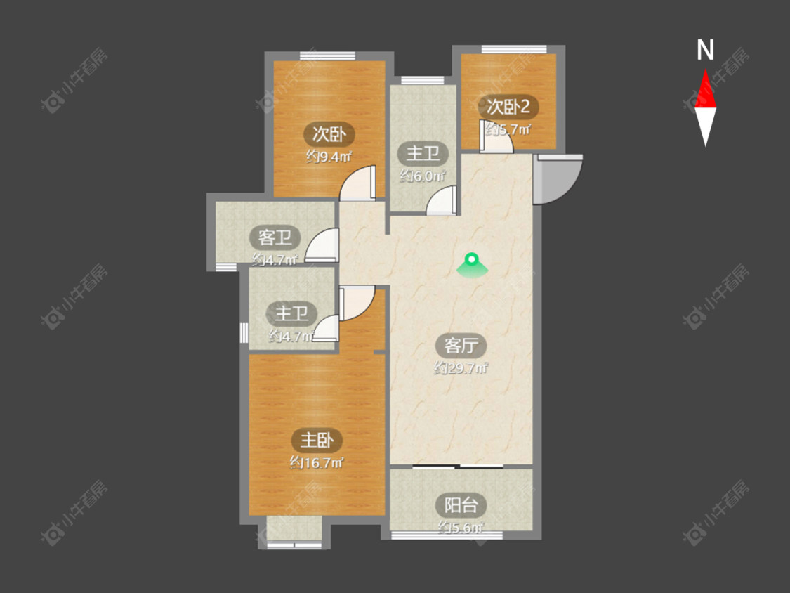 常州弘阳燕澜湾在售二手房源户型图_小牛看房