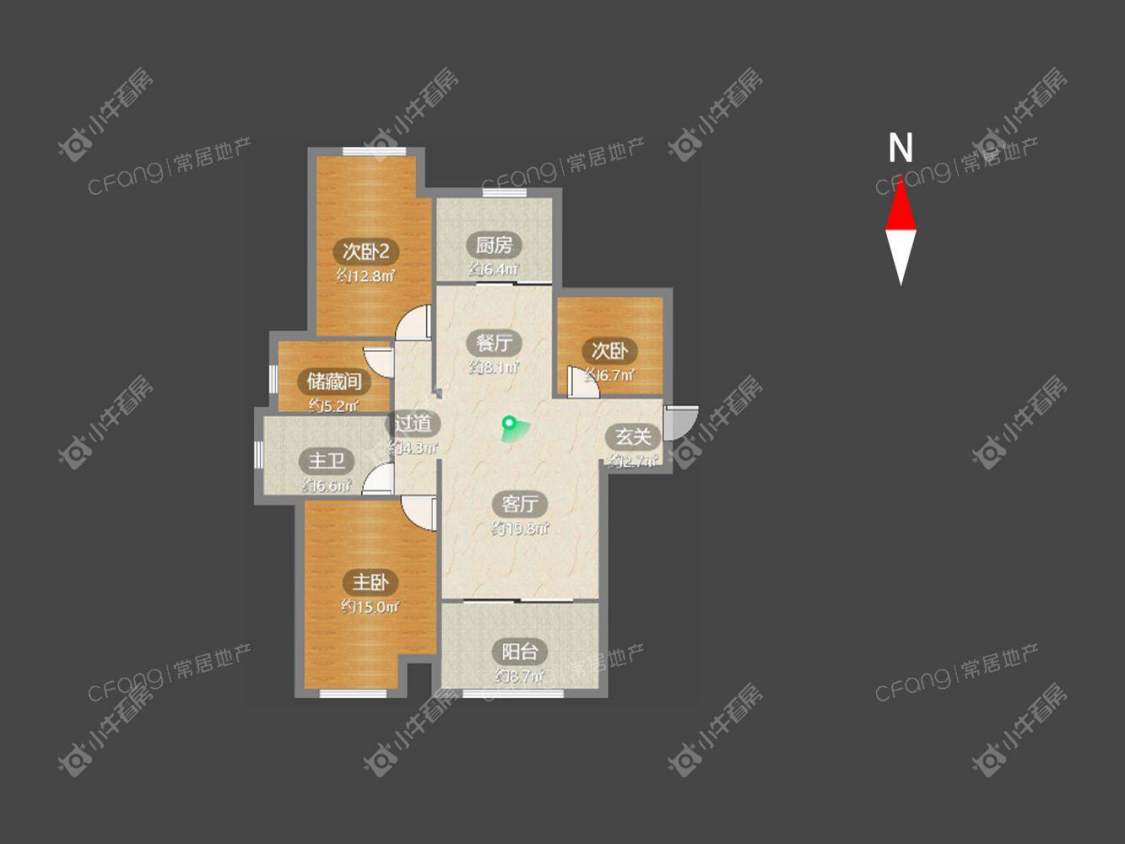 常州新城香溢澜桥一期租房_新城香溢澜桥一期3室2厅房源出租