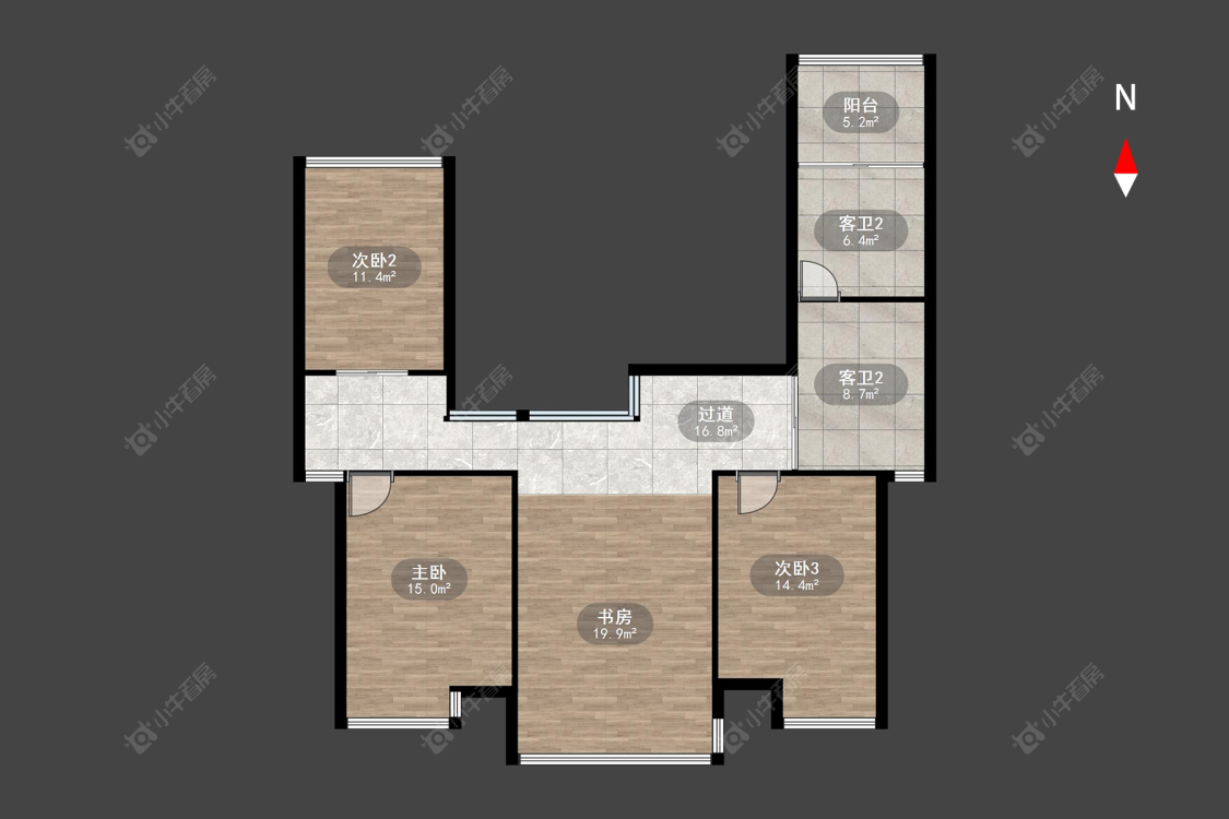 喜盈门花苑房源户型图 常州喜盈门花苑在售二手房源户型图_小牛看房
