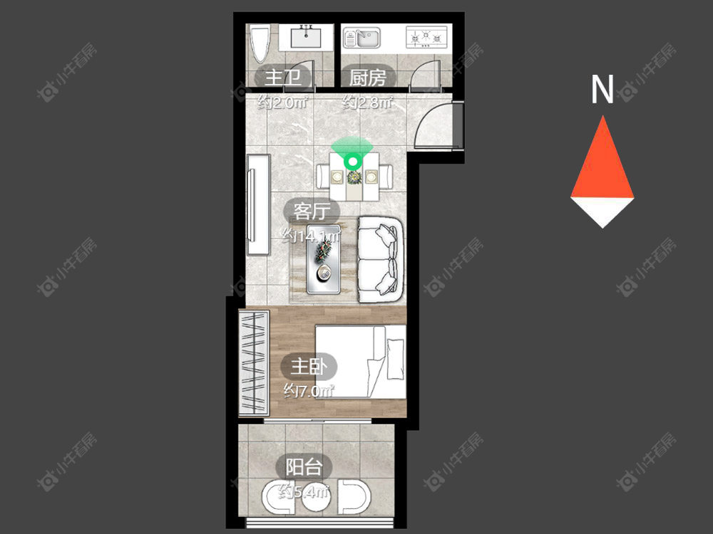 常州万泽大厦在售二手房源户型图_小牛看房