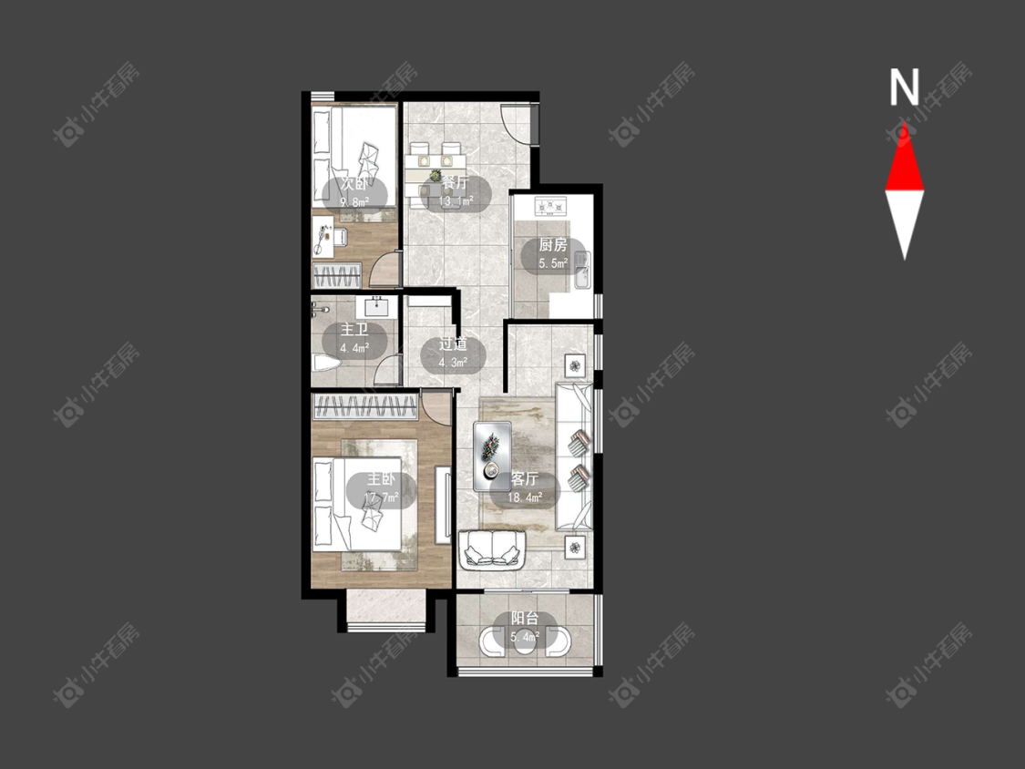 常州爱特大厦在售二手房源户型图_小牛看房