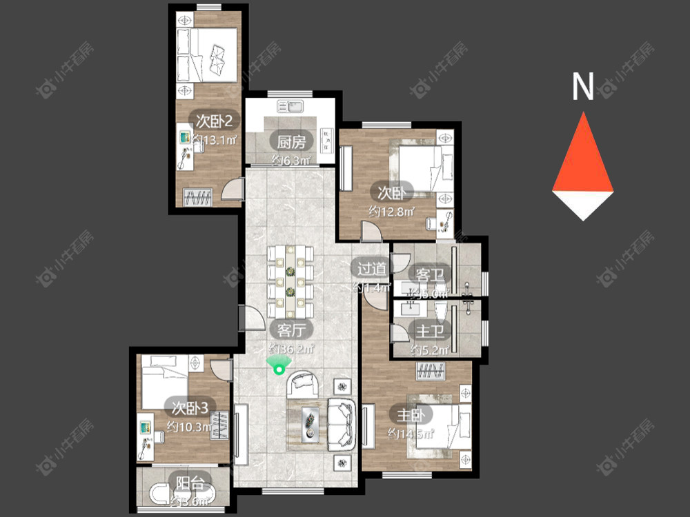 常州玉兰广场三期在售二手房源_小牛看房