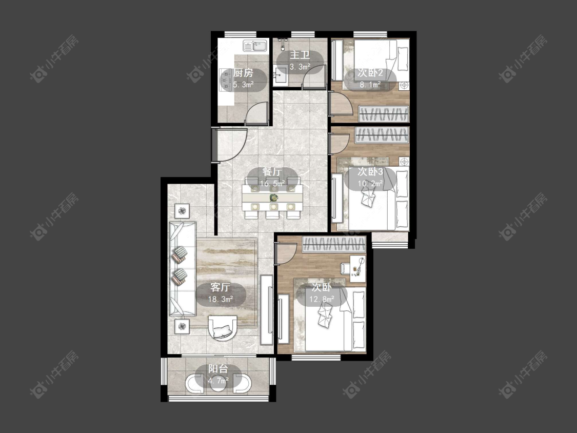 丹阳江南嘉园在售二手房源户型图_小牛看房