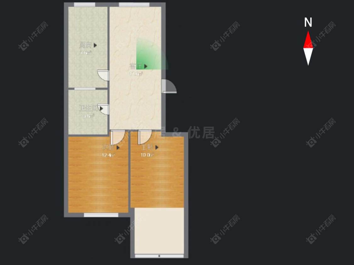 花园华丰苑房源户型图 常州花园华丰苑在售二手房源户型图_小牛看房