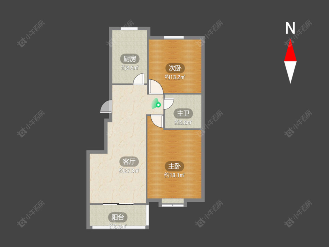 常州太湖明珠苑北区在售二手房房源户型图_小牛看房