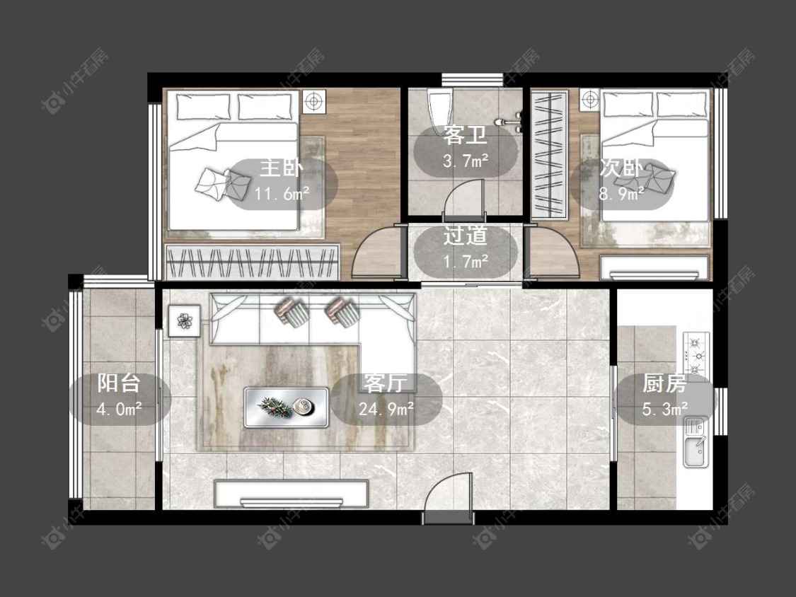 丹阳开发区曲阿路1号综合楼在售二手房源户型图_小牛看房