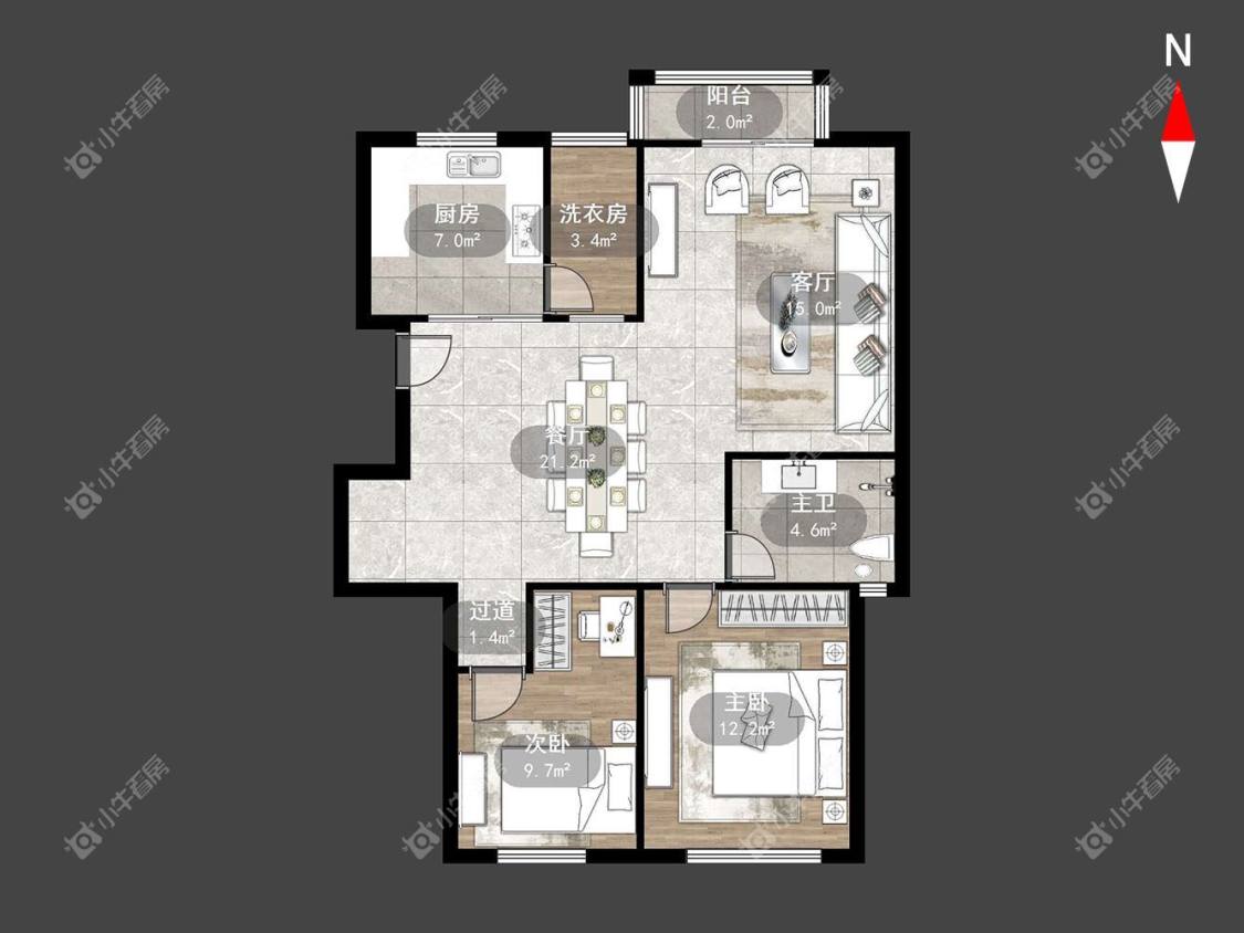 常州金玉苑在租房源_小牛看房