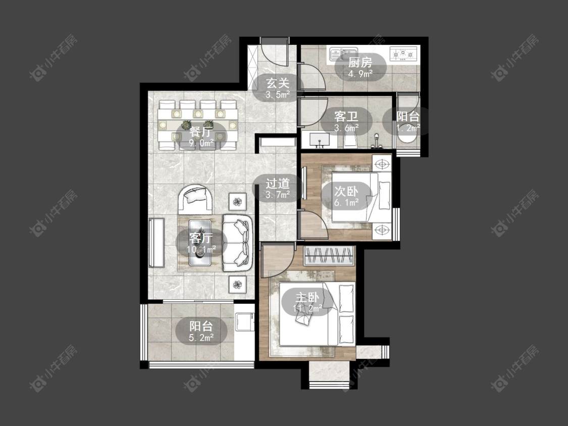 天隽峰房源户型图 常州天隽峰在售二手房源户型图_小牛看房