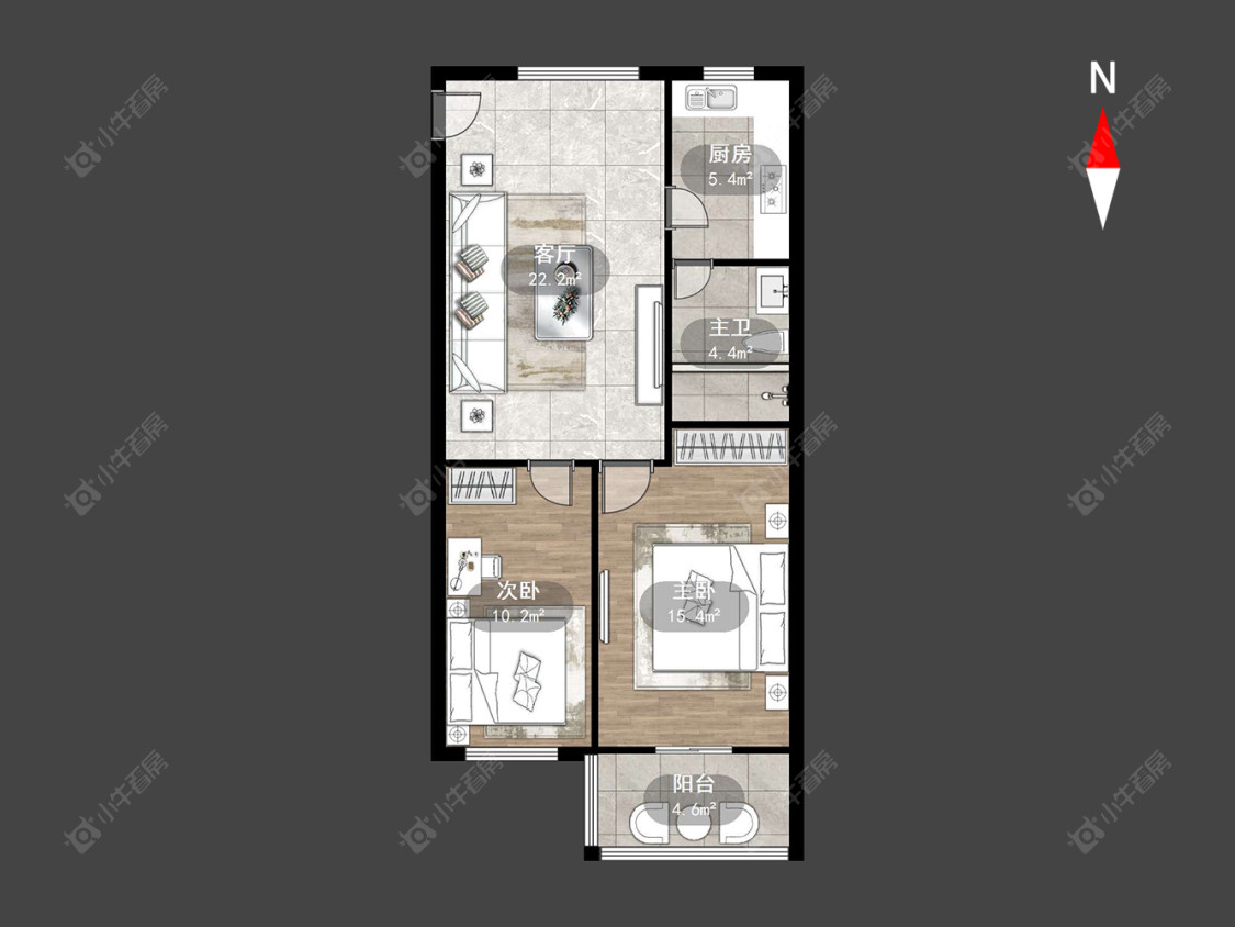 常州清潭新村在售二手房源户型图_小牛看房