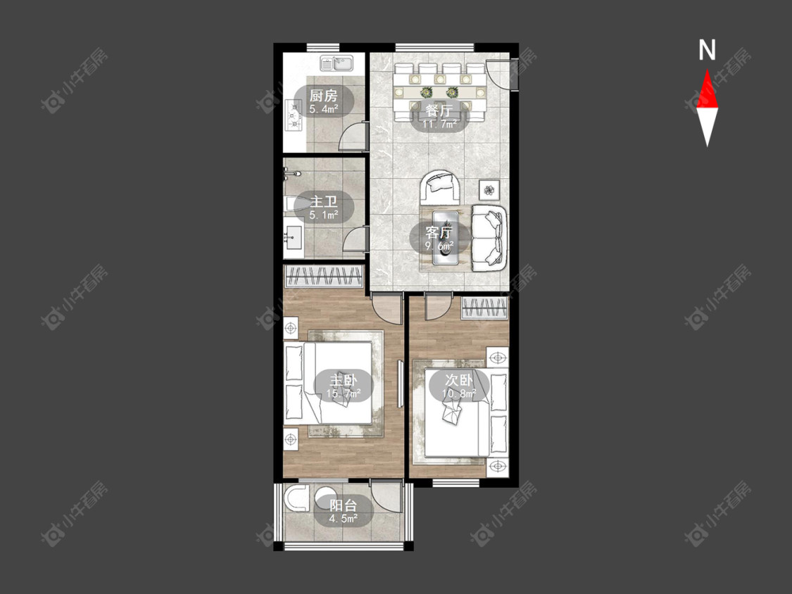 常州广成路小区老区在售二手房房源户型图_小牛看房