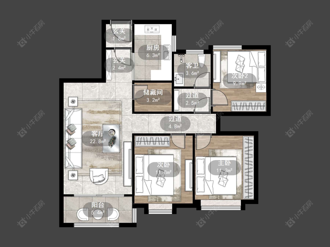 大亚第一城房源户型图 丹阳大亚第一城在售二手房源户型图_小牛看房