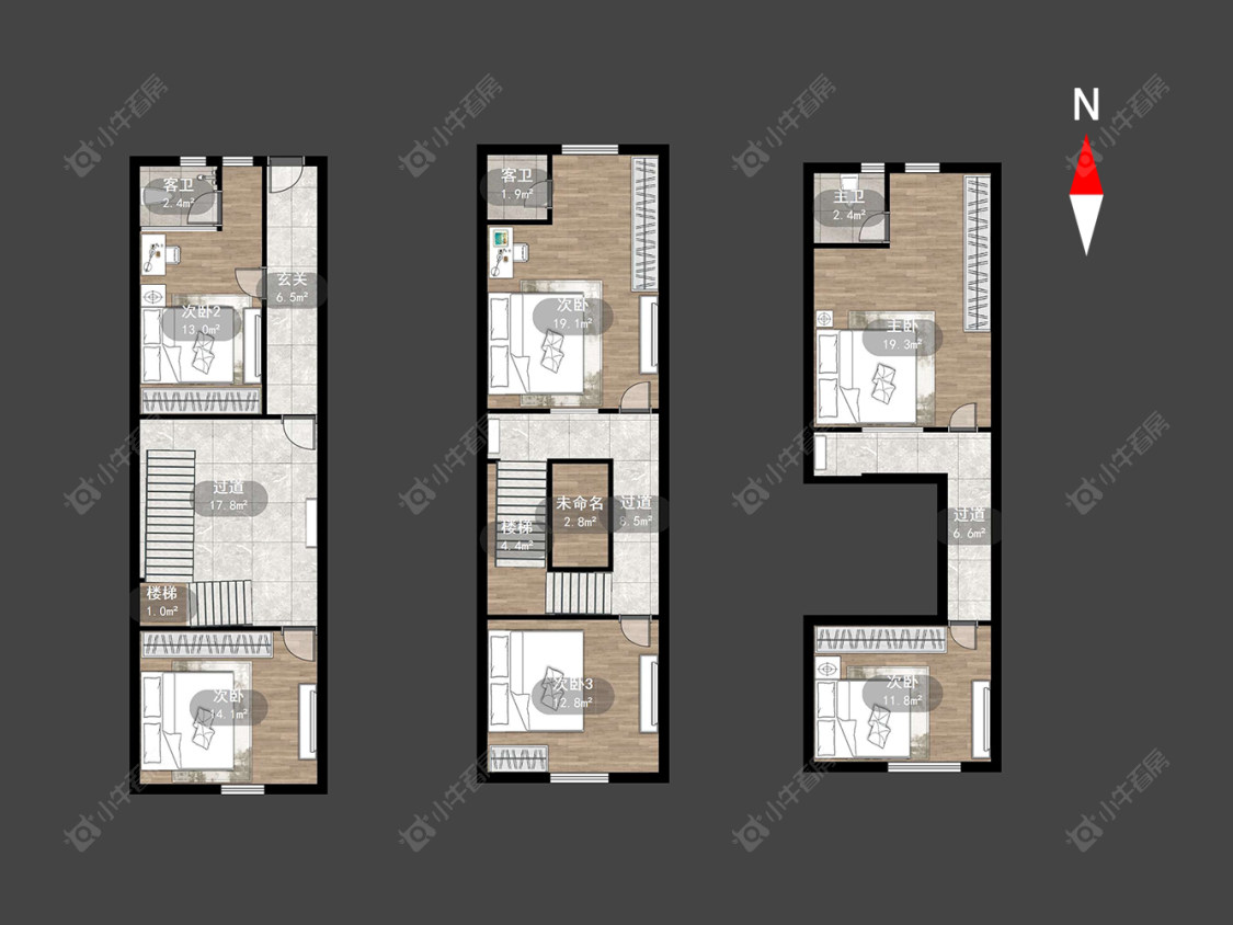 常州剑苑新村在售二手房源户型图_小牛看房