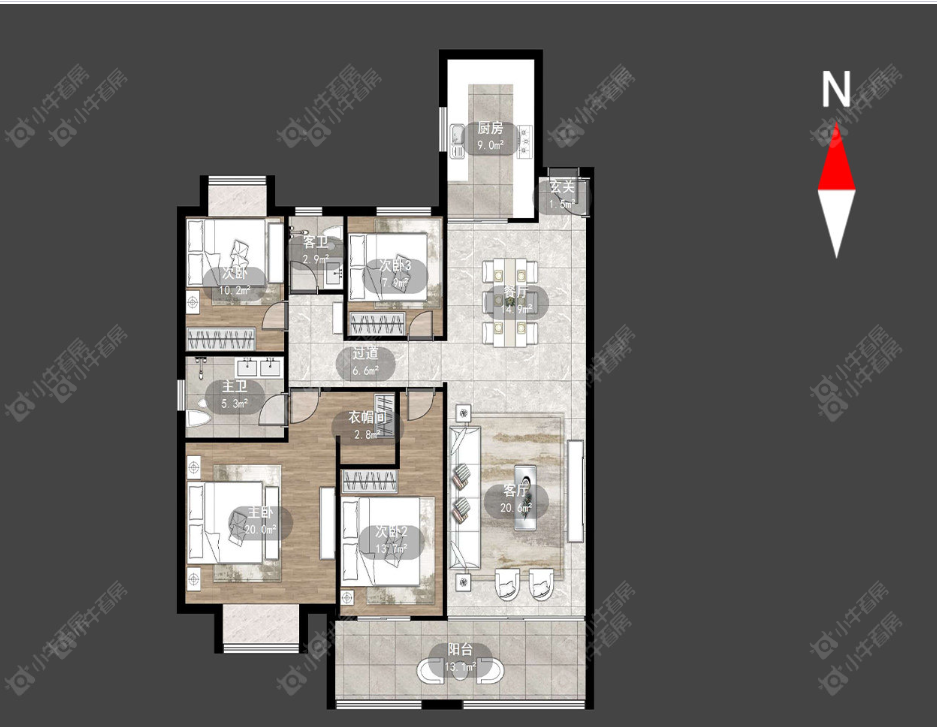 新城樾隽中央房源 常州新城樾隽中央在租房源_小牛看房